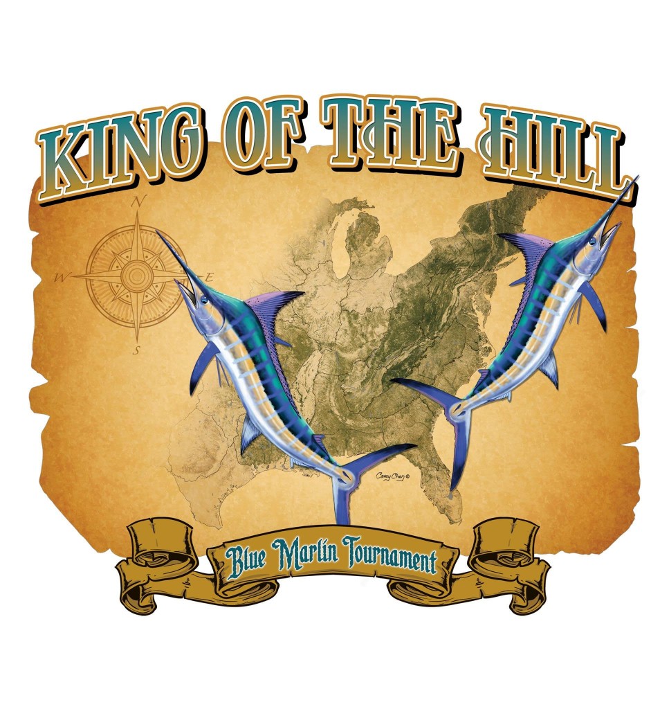 king of the hill marlin tournament logo