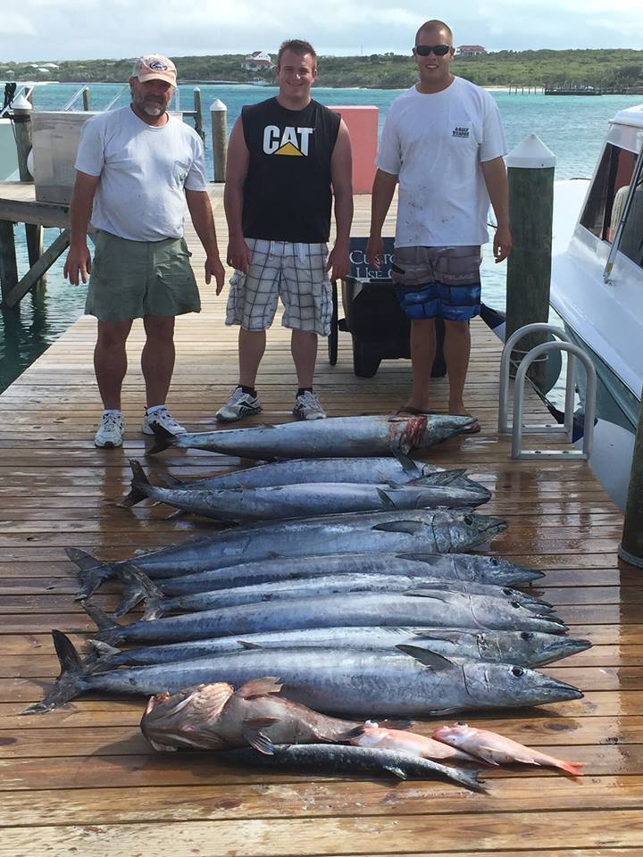bahamas fishing charter for big wahoo on a salt weapon fishing charters with captain dennis endee