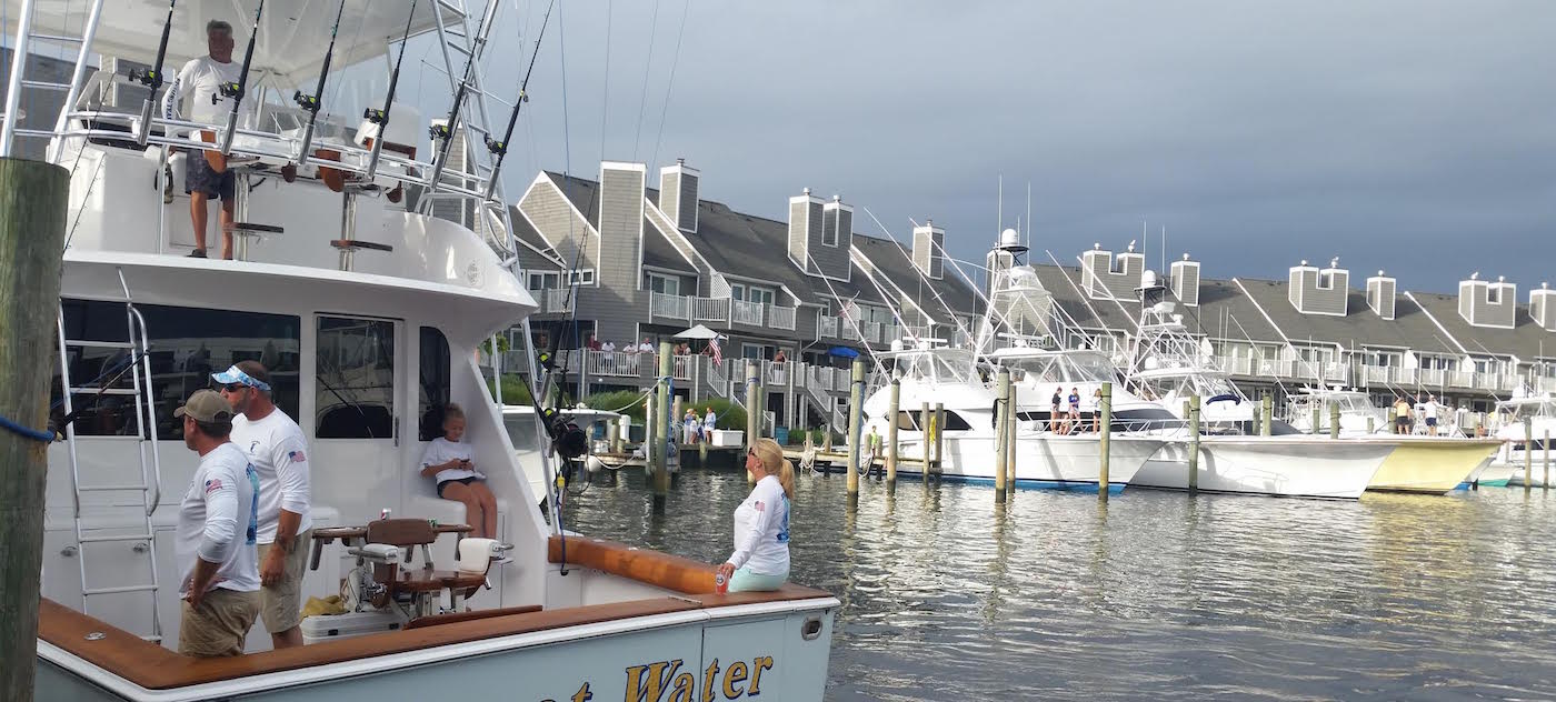 the docks at the white marlin open