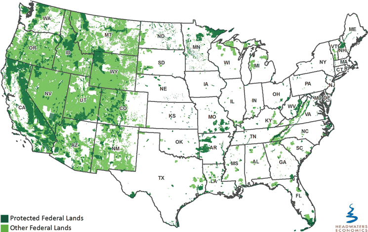 public lands map