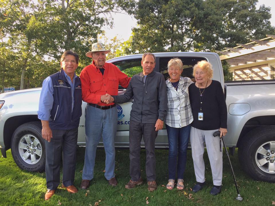 Martha's Vineyard fishing derby truck winner