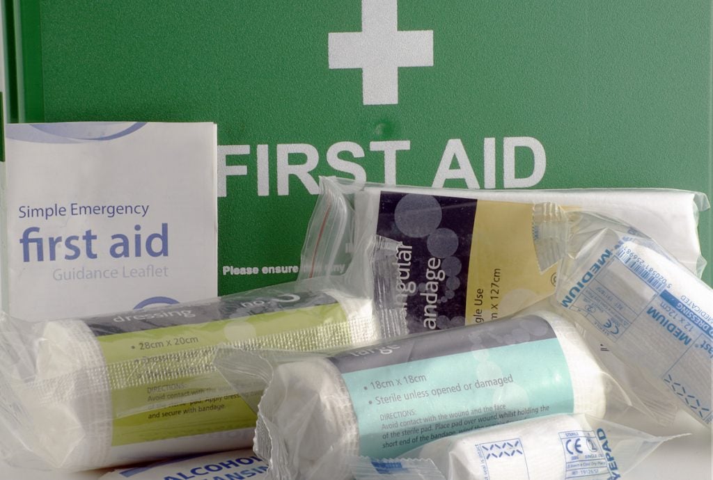 first aid kit