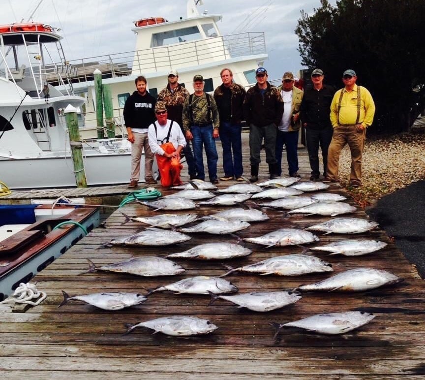 outer banks fishing for tuna is red hot