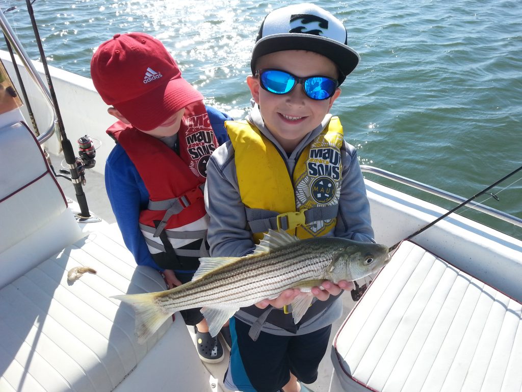 Kids Love Striper Fishing