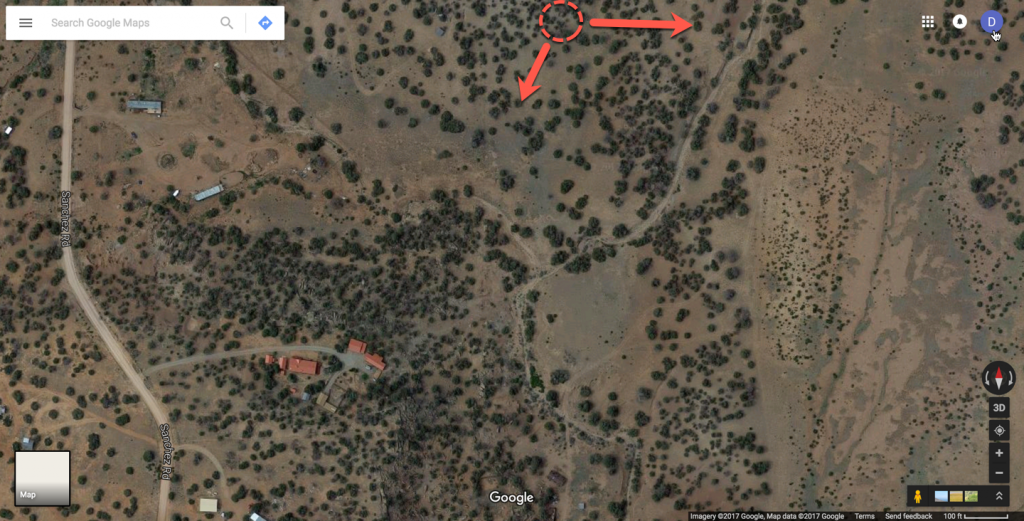 prepare for turkey season by studying google maps