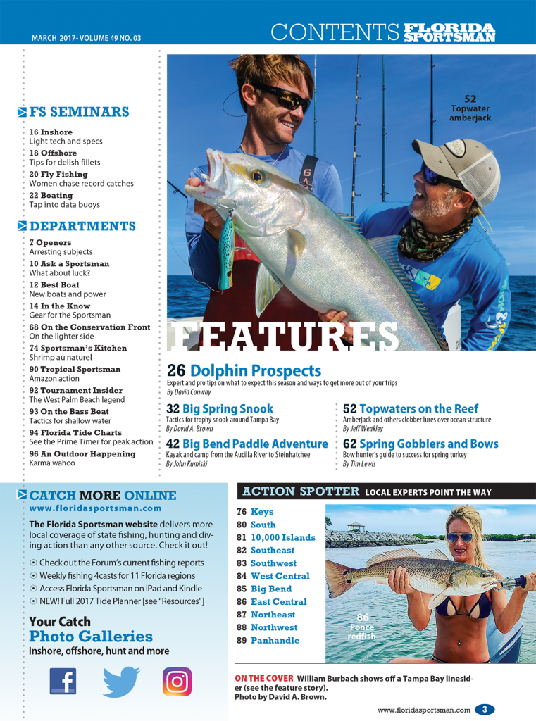 New issue: Florida Sportsman March 2017 - Fin and Field Blog