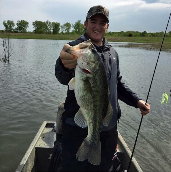 Ty Doing Some Bass Fishing