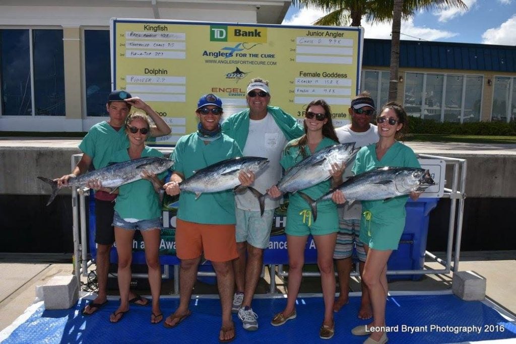 Anglers for the Cure Tuna Weigh In 2016