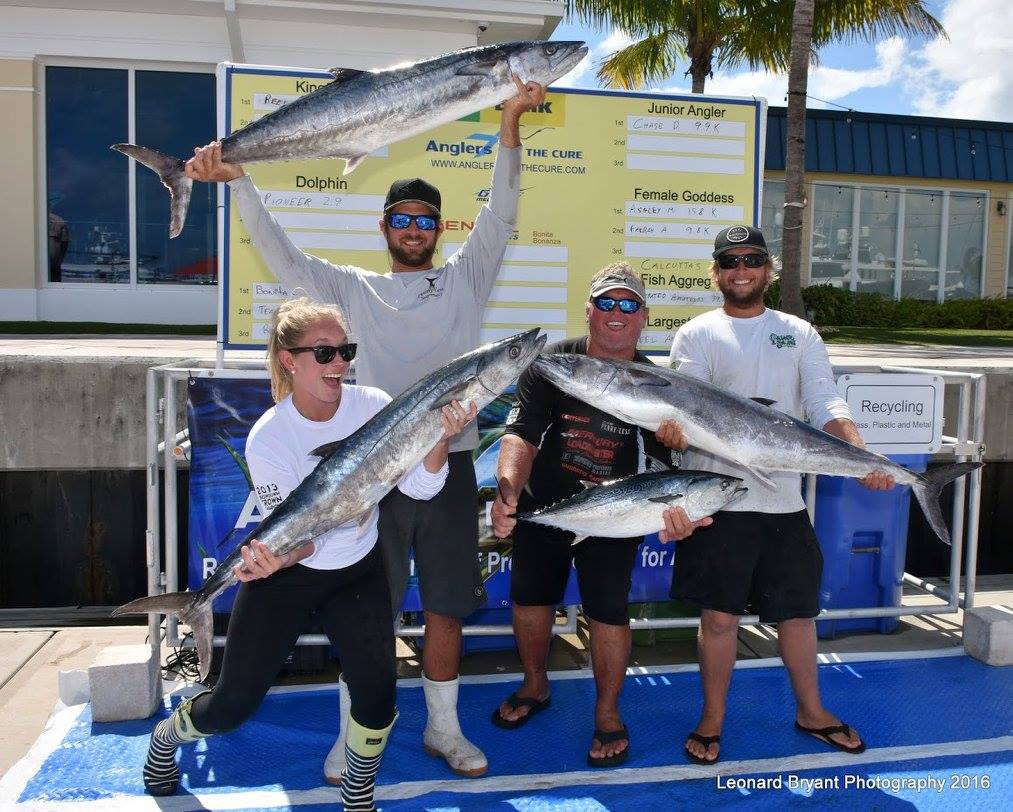 Anglers for the Cure Kingfish Weigh In 2016