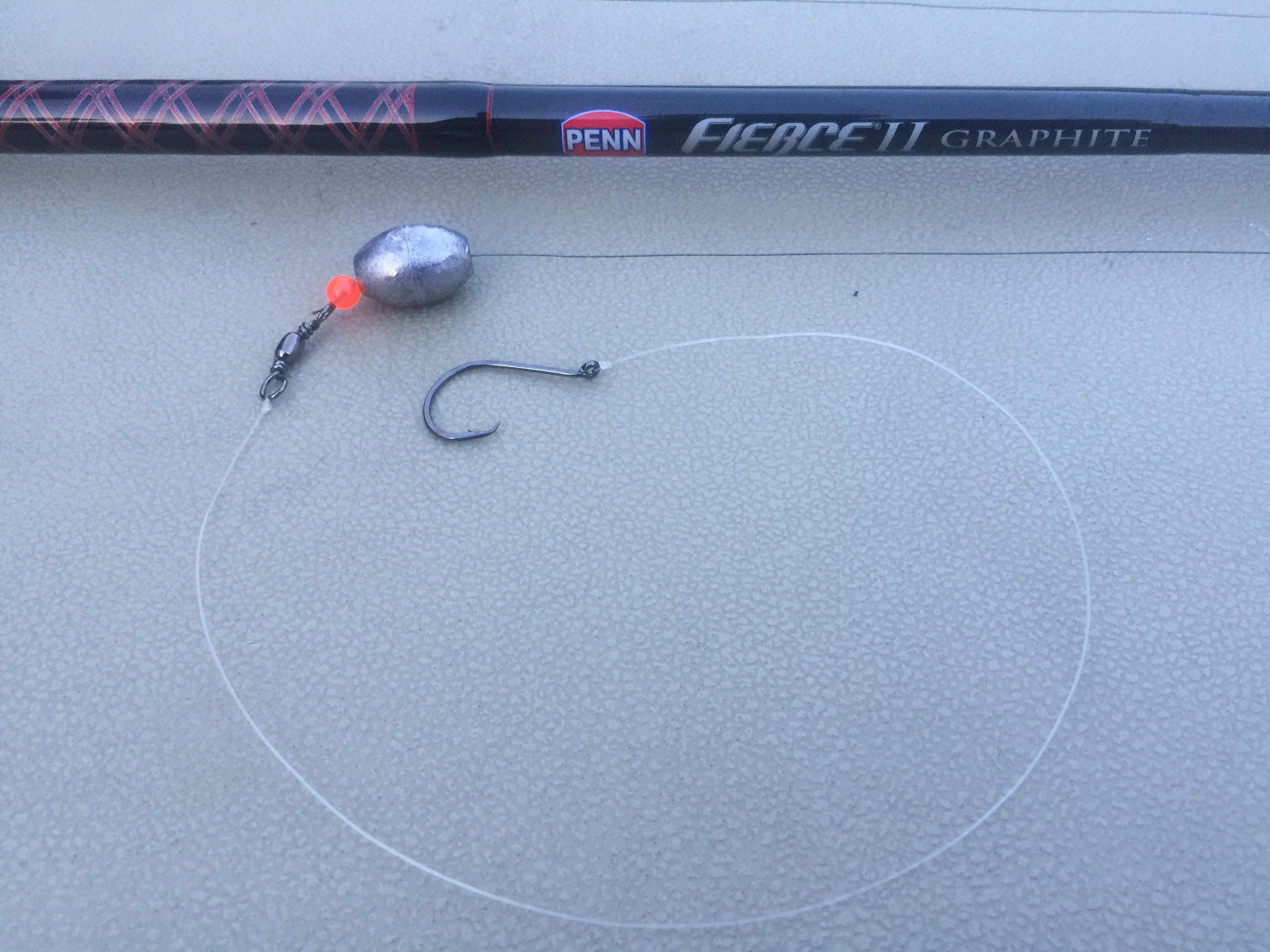 Catfish rig deadbait rig technipêche technitop line