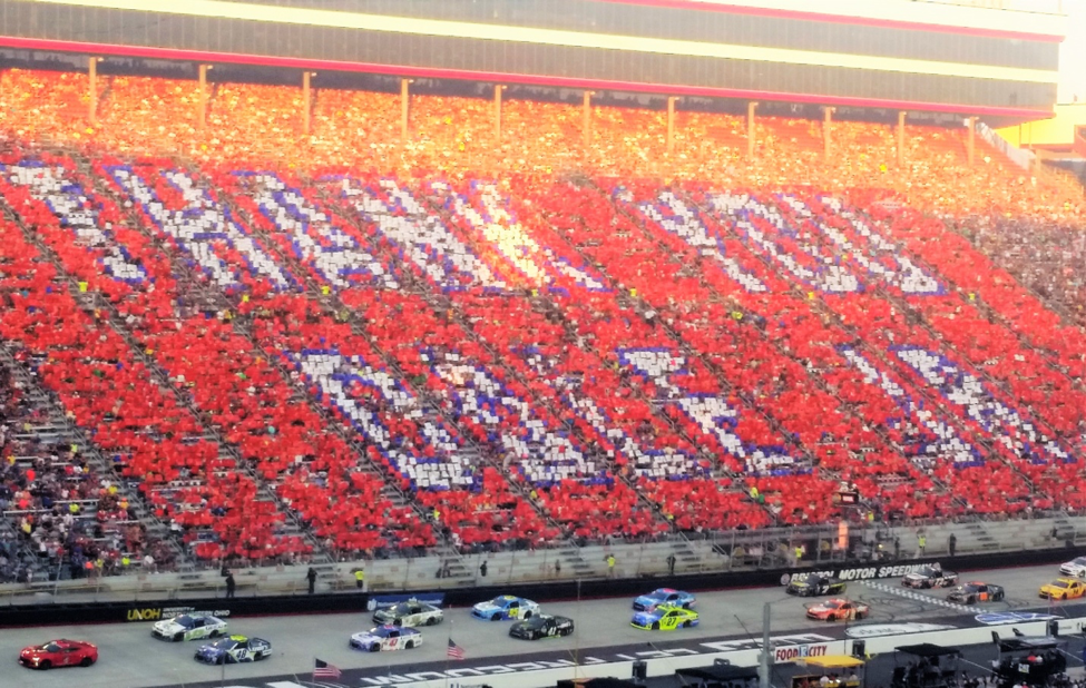 Dale Earnhardt Jr. Tribute at Bristol Motor Speedway