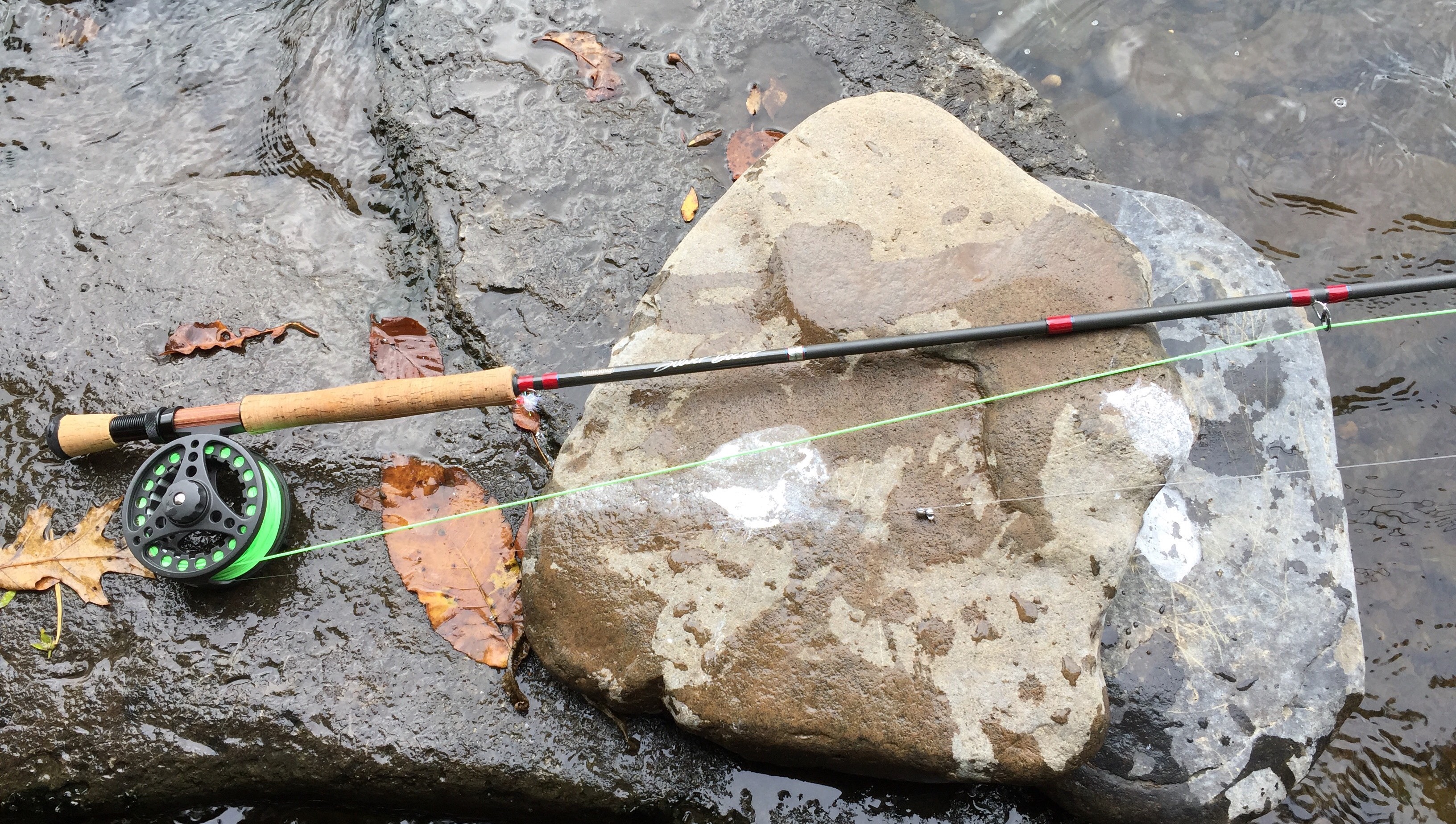 Fly fishing the Douglaston Salmon Run